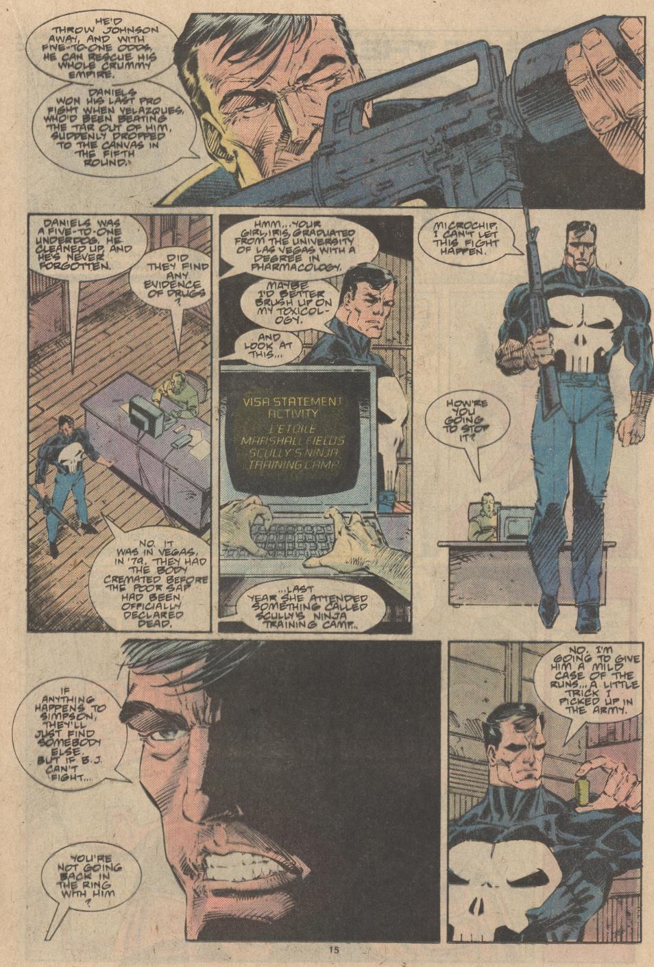 Read online The Punisher (1987) comic -  Issue #21 - The Boxer - 13