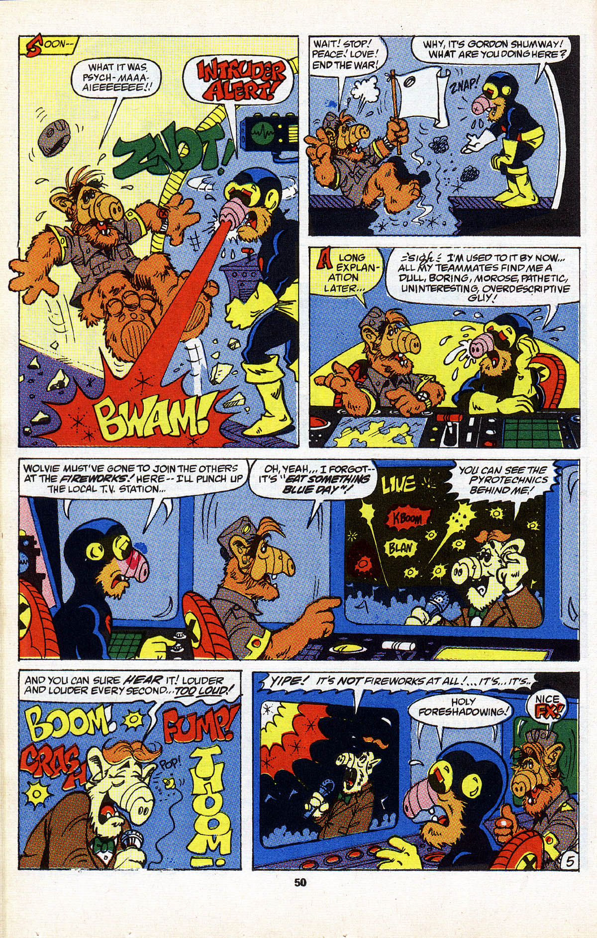 Read online ALF comic -  Issue #2 - 51