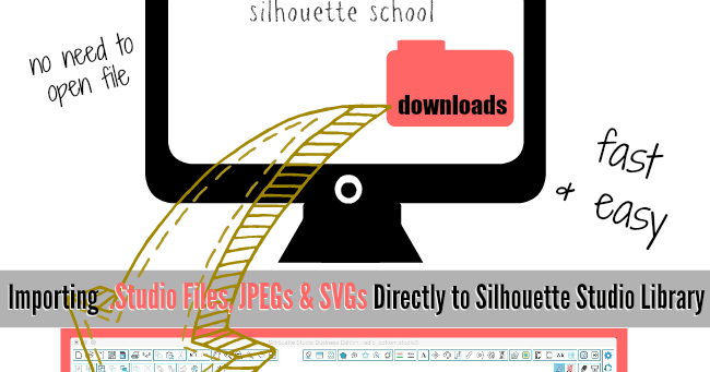 Download Importing .Studio Files, JPEGs and SVGs Directly into Silhouette Studio Library - Silhouette School