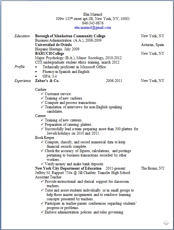 cashier resume format for job interview in word free download cashier resume format