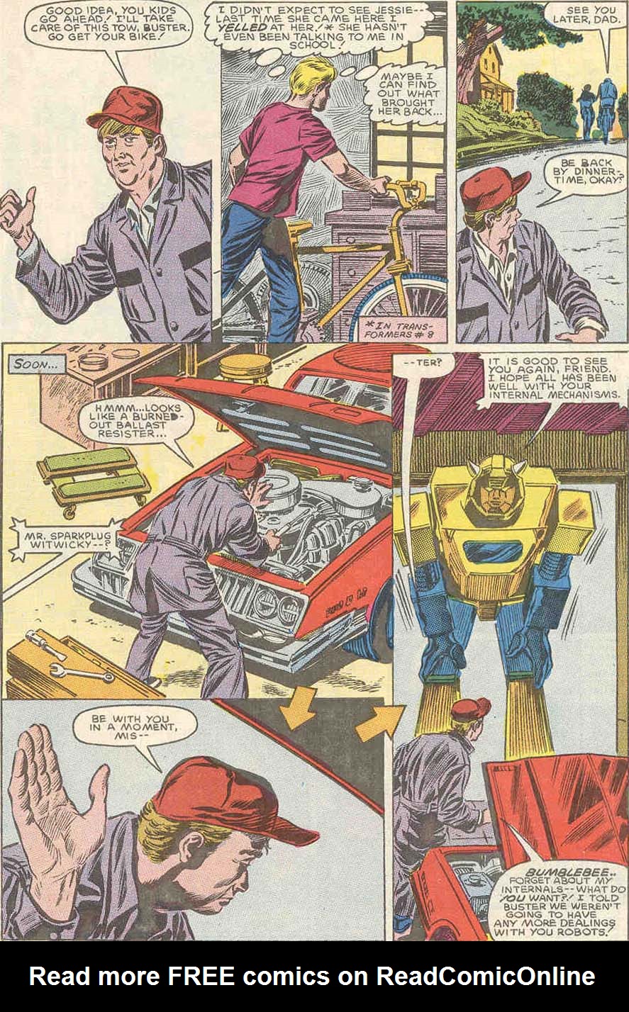 Read online The Transformers (1984) comic -  Issue #11 - 11