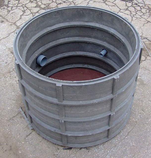 Сантехник ...: Монтаж полимерного колодца