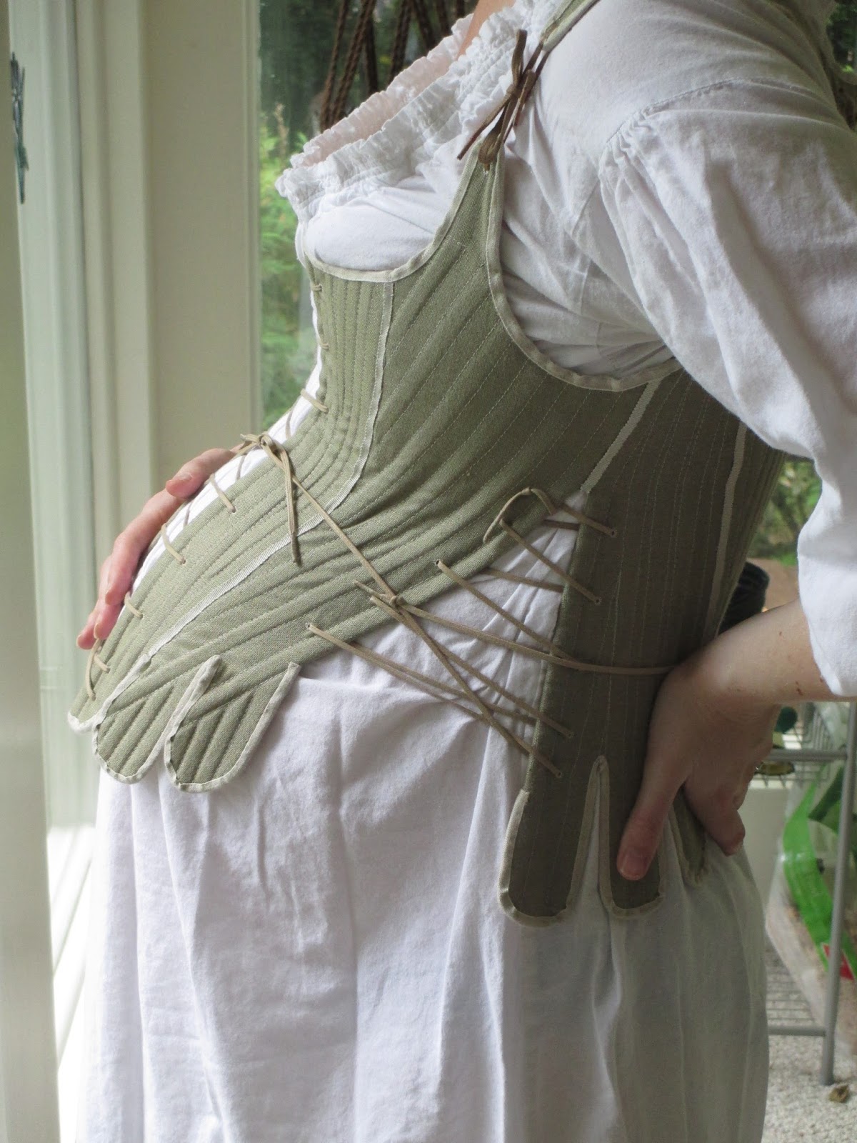 Late 18th Century Gestational Stays