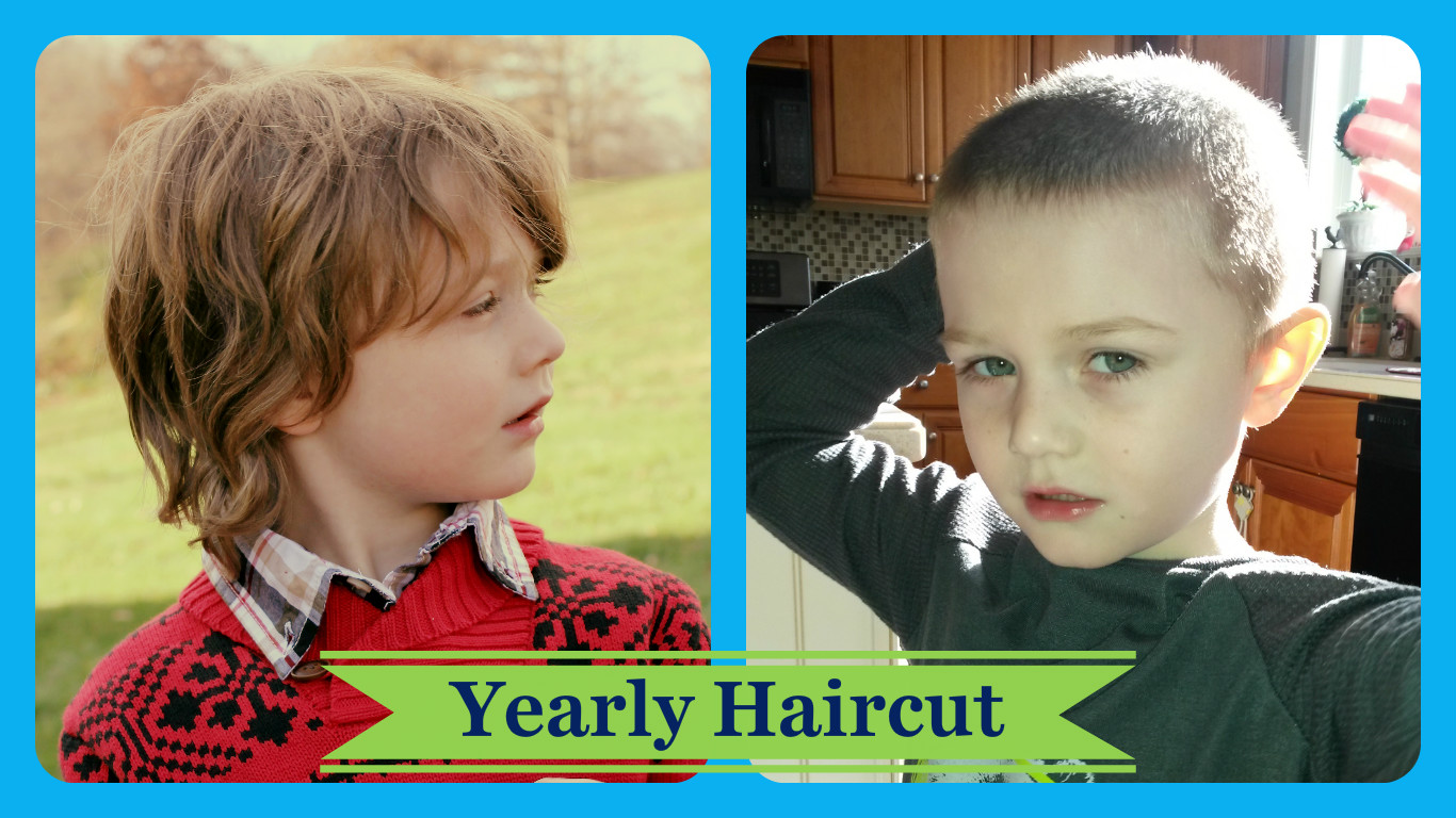 Paxon's Puzzle: Yearly MLK Day Haircut!