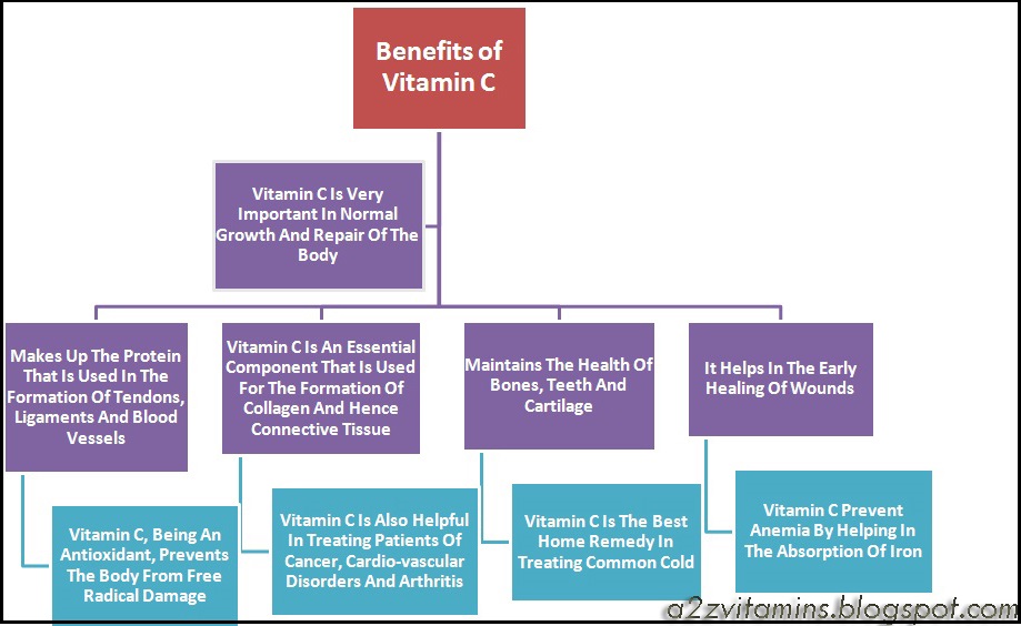 Benefits of vitamin C for human body a2zvitaminsVitamin Information