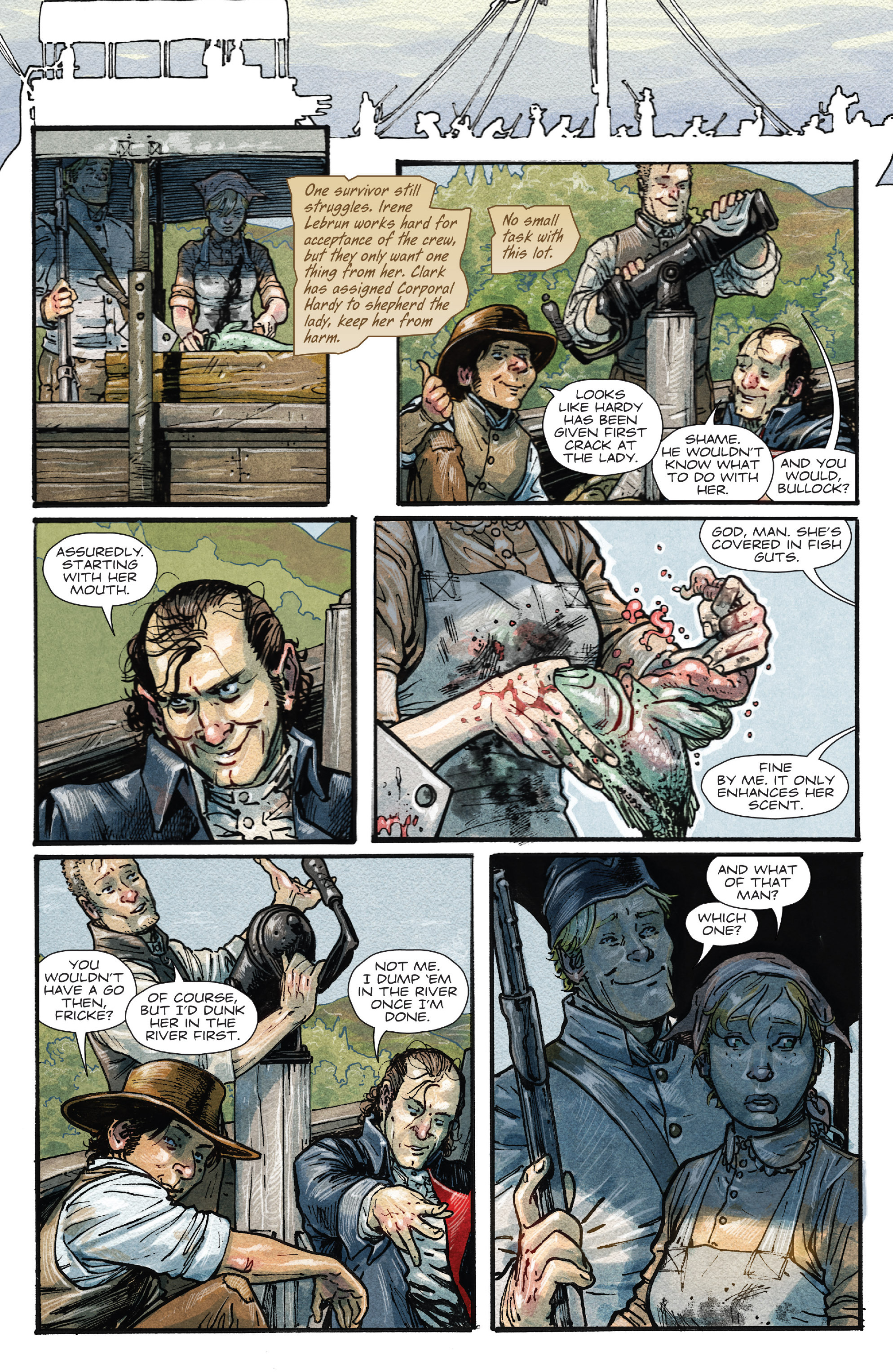 Read online Manifest Destiny comic -  Issue #7 - 6