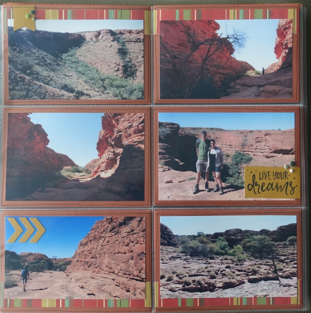 Creanijn Scrapbook Blog ALBUM Australië (Outback)