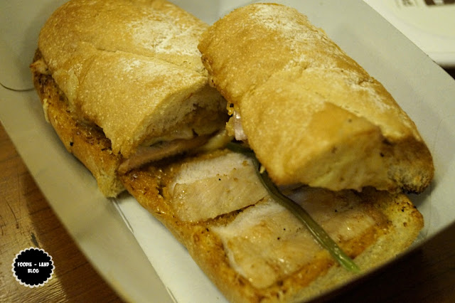 Peri Peri Flavour Burst Chicken Sandwich@Winter Hotties @ Au Bon Pain | Bangalore