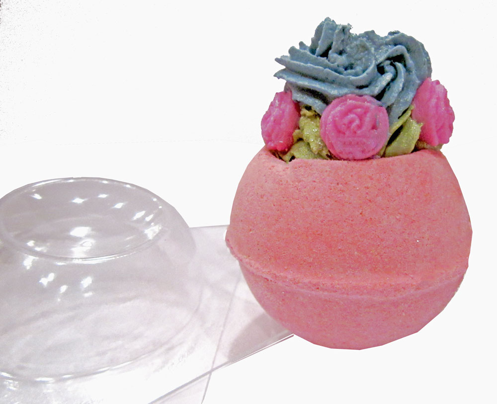 The Moulds Shop Concave Bath Bomb Mould Something Different!