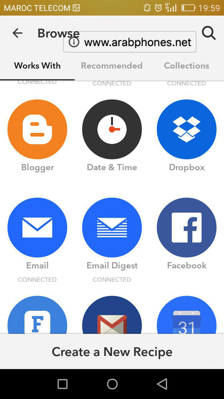 شرح تطبيق IFTTT لتنفيذ المهمات اليا على اندرويد