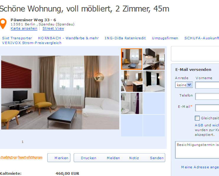 Zimmer Wohnung Berlin Spandau Zimmer Wohnung Berlin Spandau