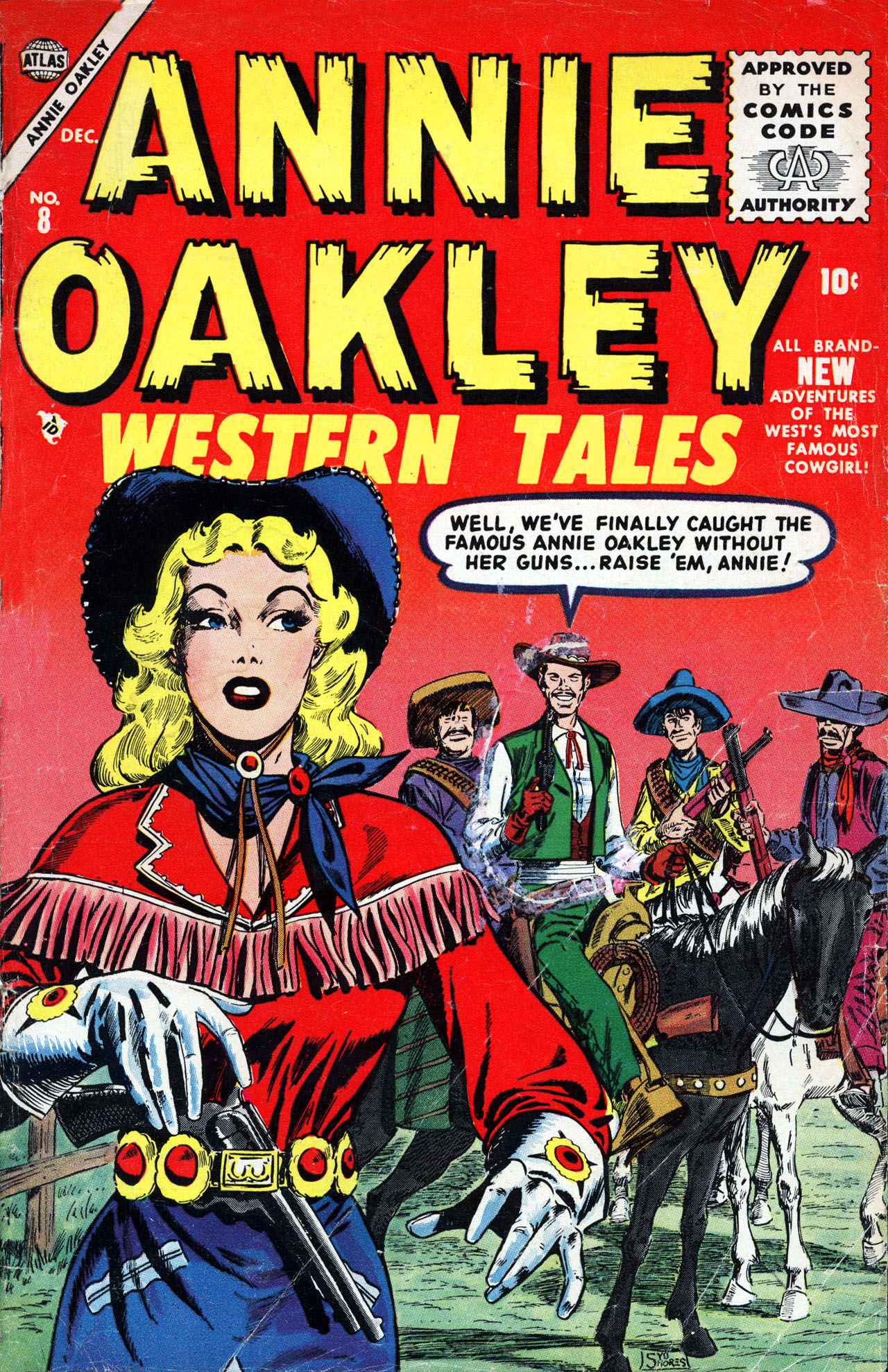 Read online Annie Oakley comic -  Issue #8 - 1