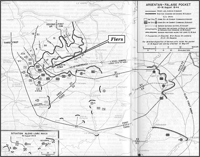 The Falaise pocket on August 16 The Falaise pocket on August 16