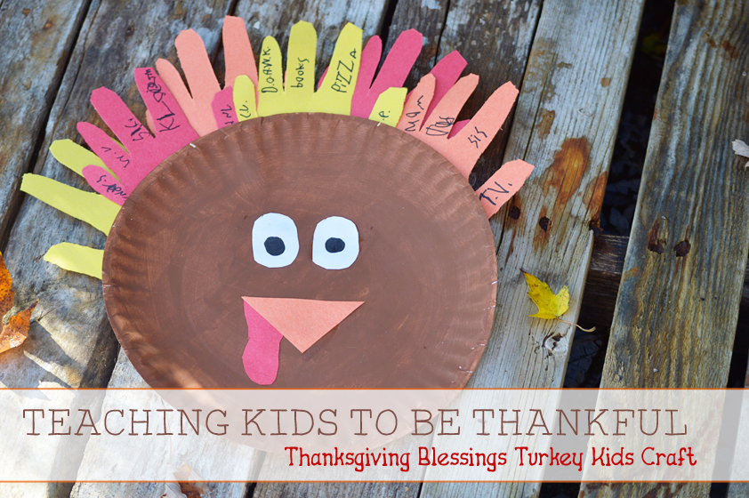 Teaching Kids to Be Thankful {Thanksgiving Blessings