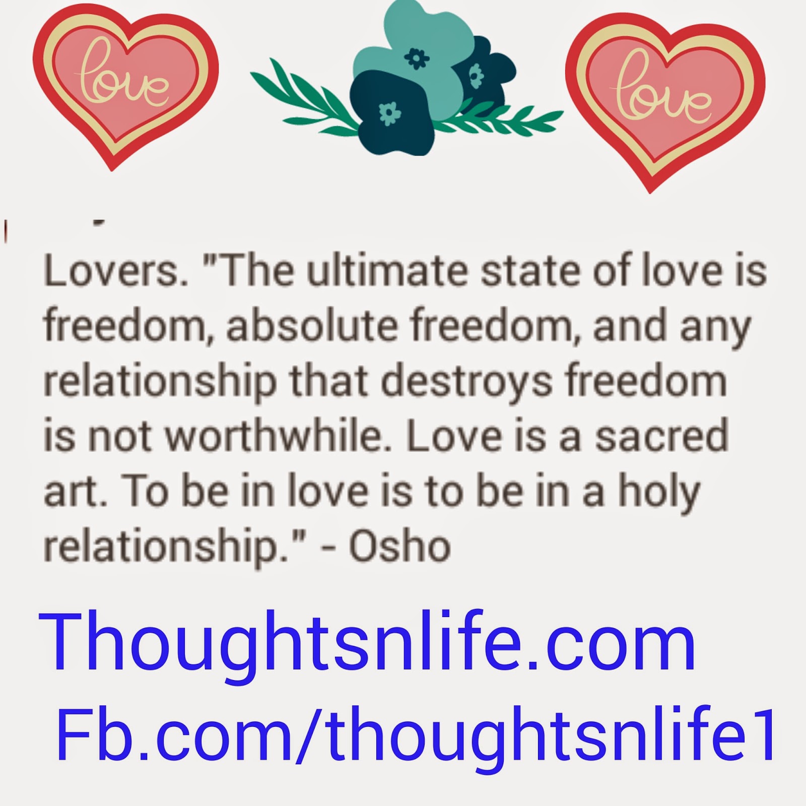 osho quotes on love