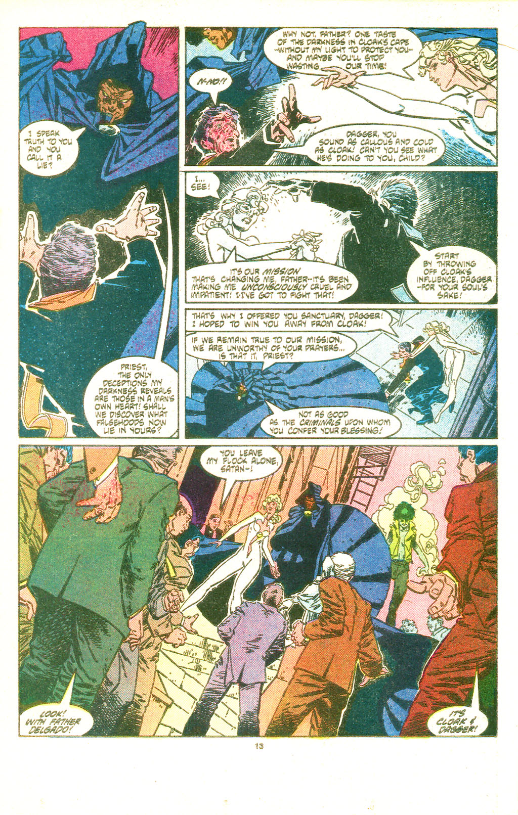 Read online Cloak and Dagger (1985) comic -  Issue #6 - 14