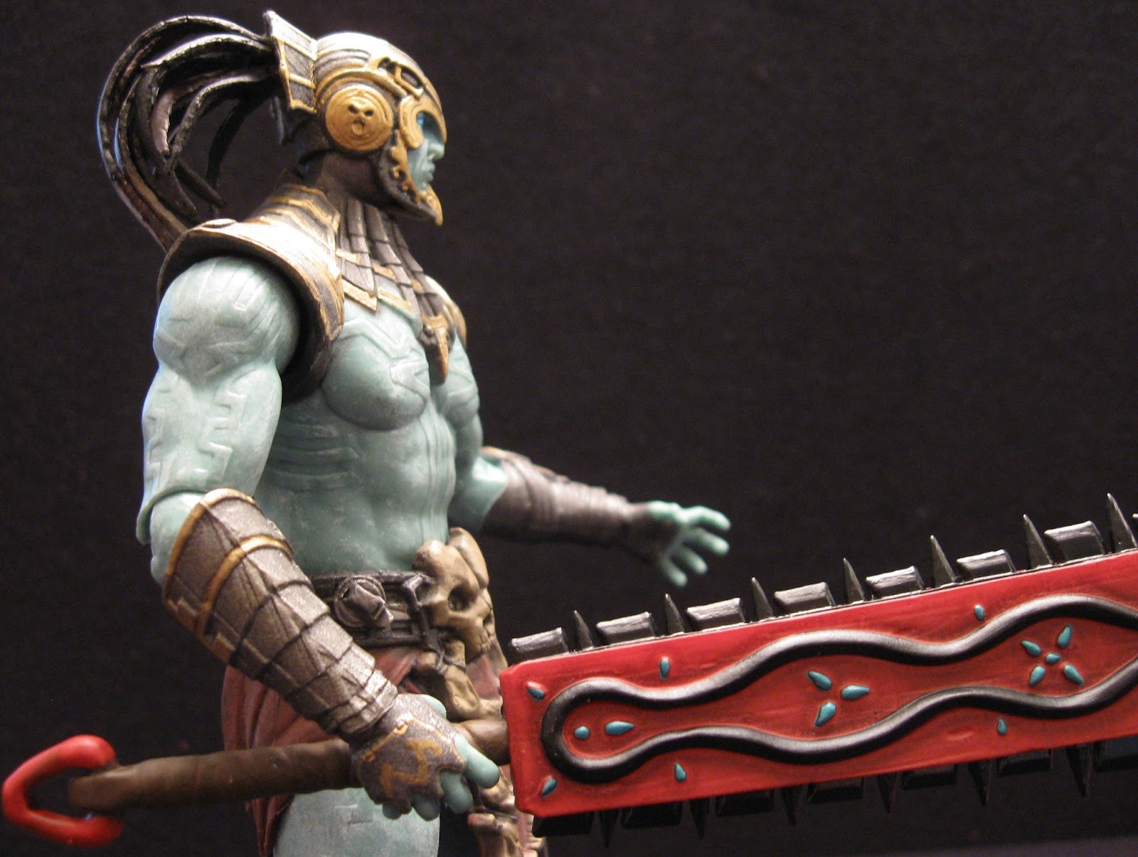 The Toyseum KOTAL KAHN Mezco Mortal Kombat X action figure