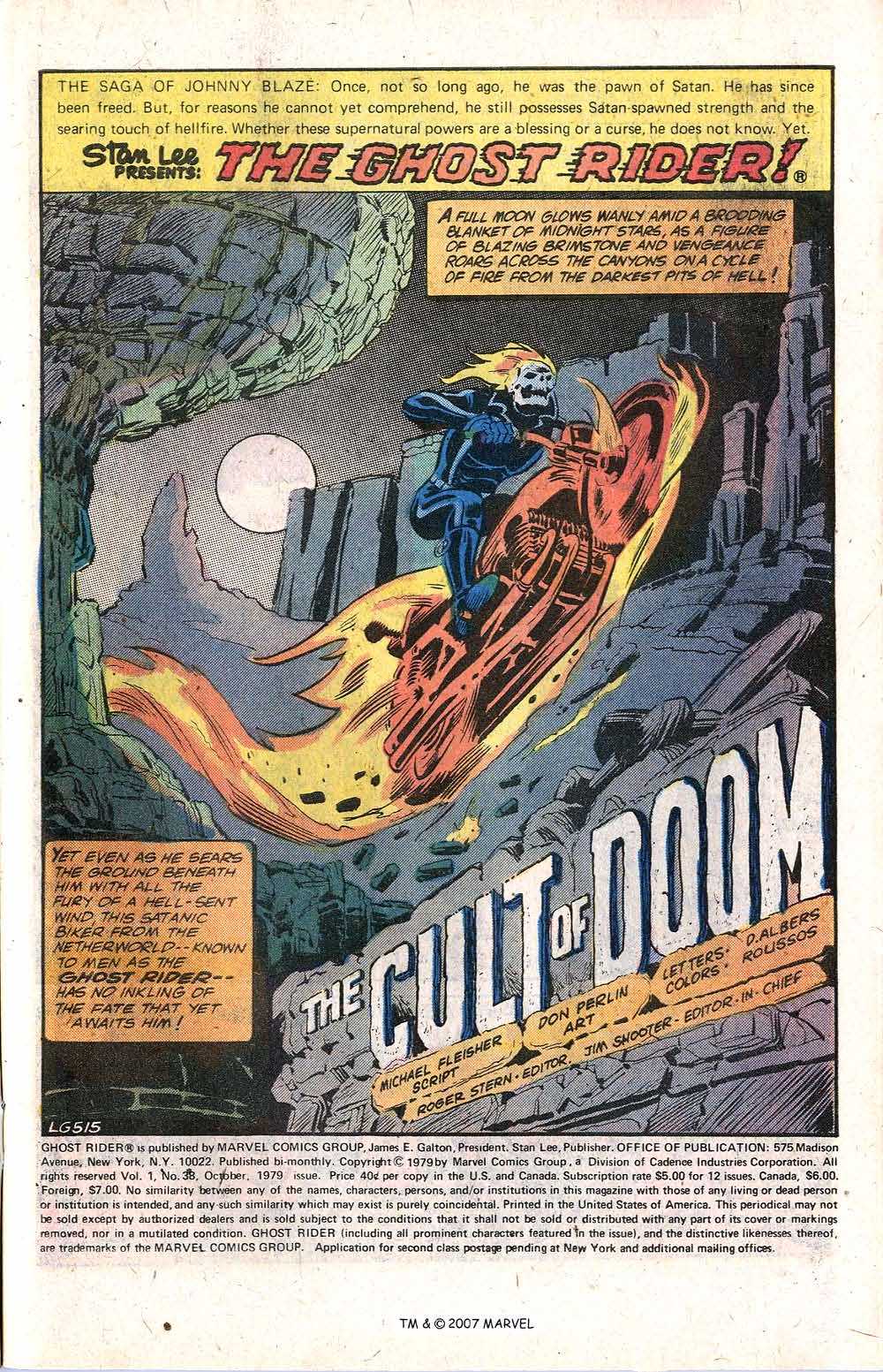 Ghost Rider (1973) Issue #38 #38 - English 3
