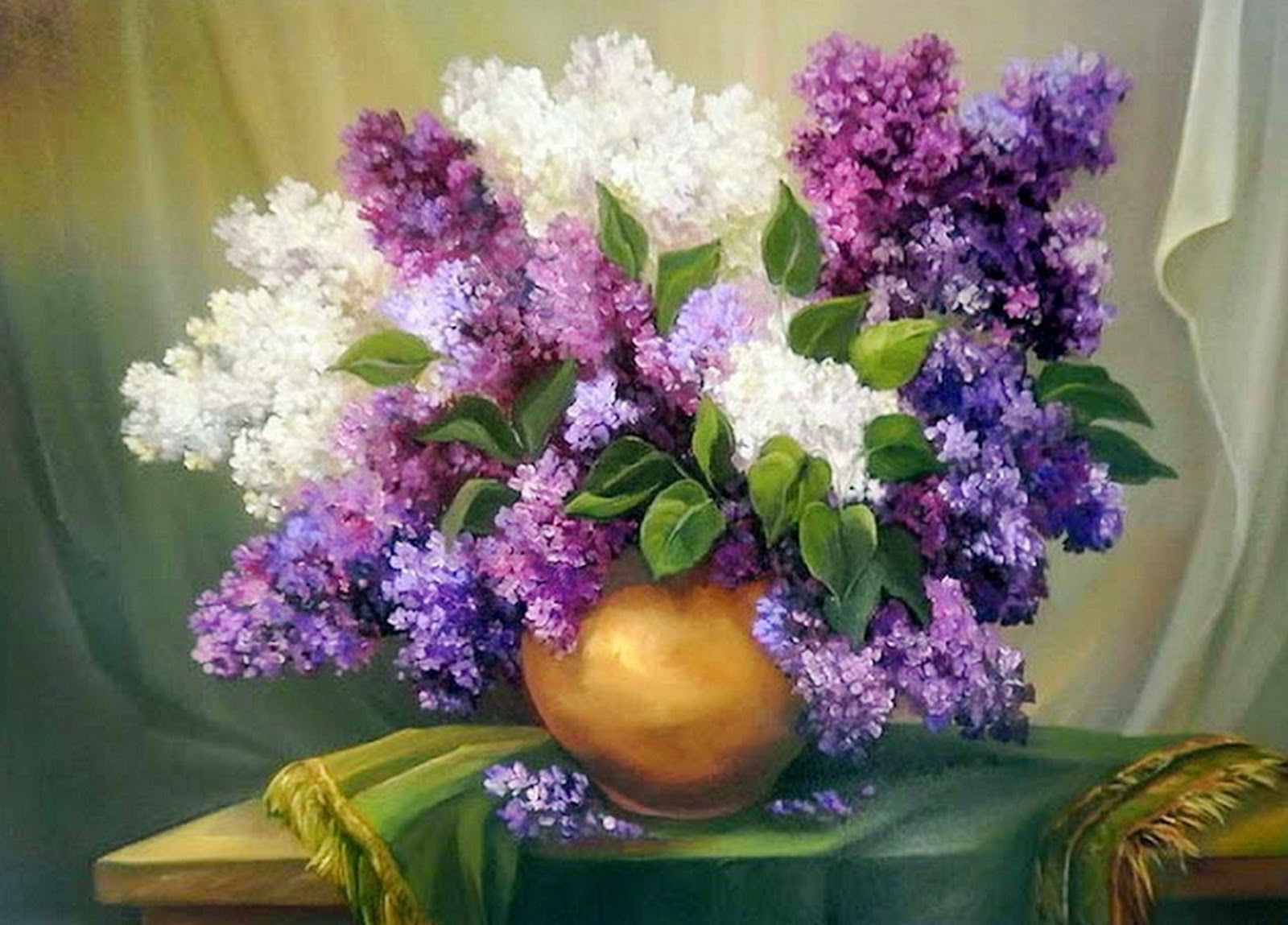 Imágenes Arte Pinturas: Pintura al Óleo, Flores Modernas Imágenes Arte Pinturas: Pintura al Óleo, Flores Modernas