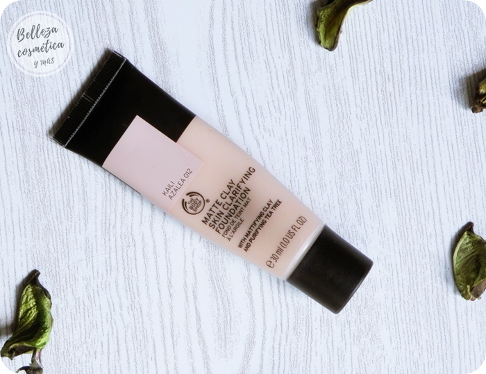 Matte Clay Skin Clarifying Foundation The Body Shop
