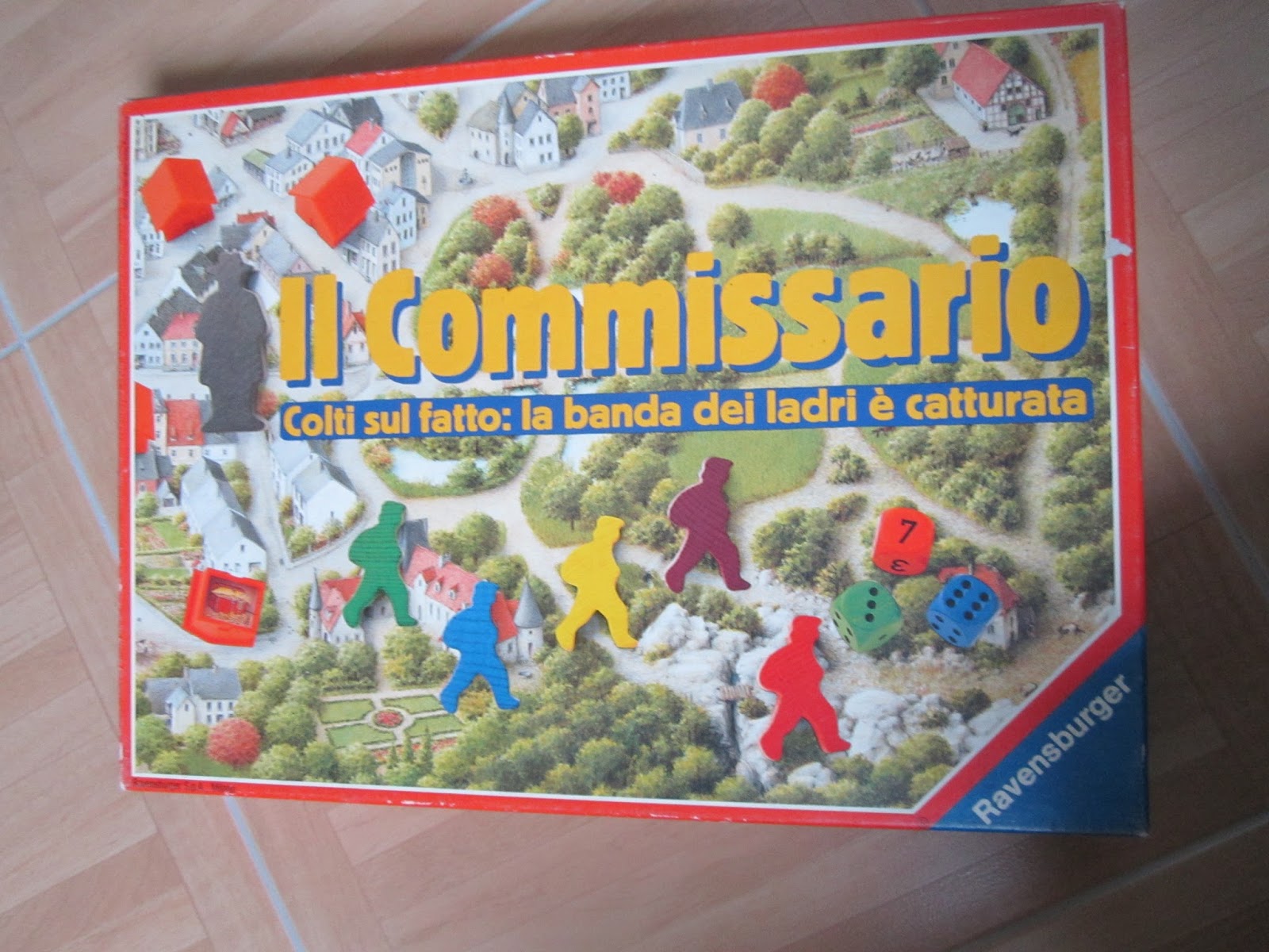 La soffitta di laa laa e po: Gioco da tavolo "il commissario"- 1988