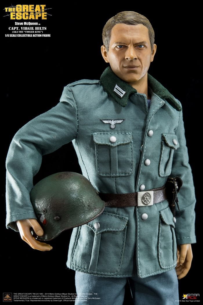 1//6th Scale Hot Toys//ACE Black T-shirt