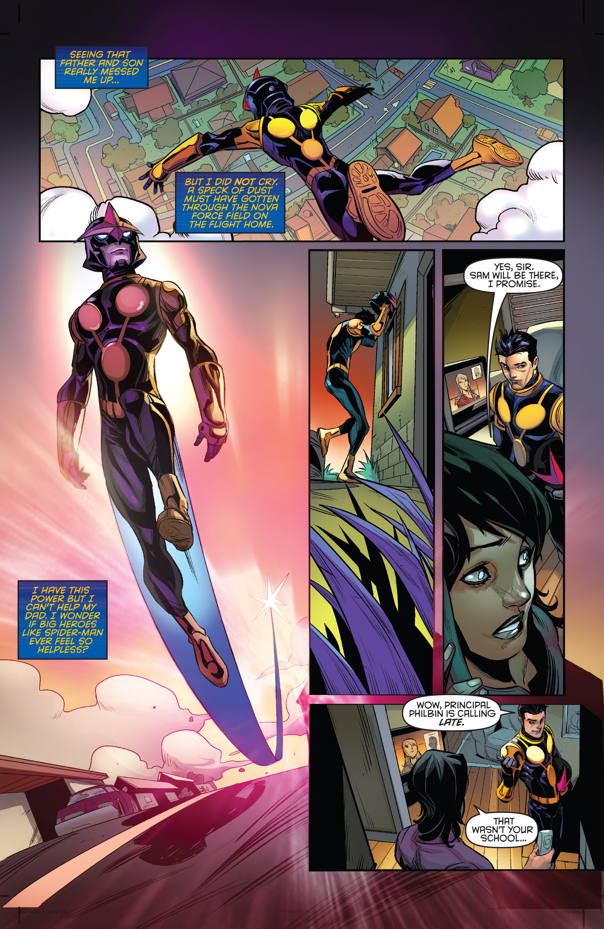 Read online Nova (2013) comic -  Issue #22 - 20