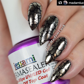 Mirror Chrome Nails Silver