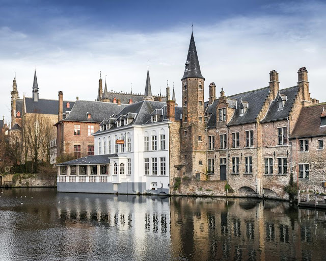 Charming image of Medieval Bruges, Belgium - found on Hello Lovely Studio