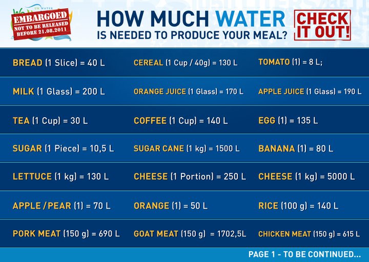 Water Spouts Blog How Many Gallons of Water Does it Take to Make