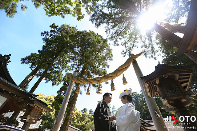 大神神社でのご結婚式の挙式撮影