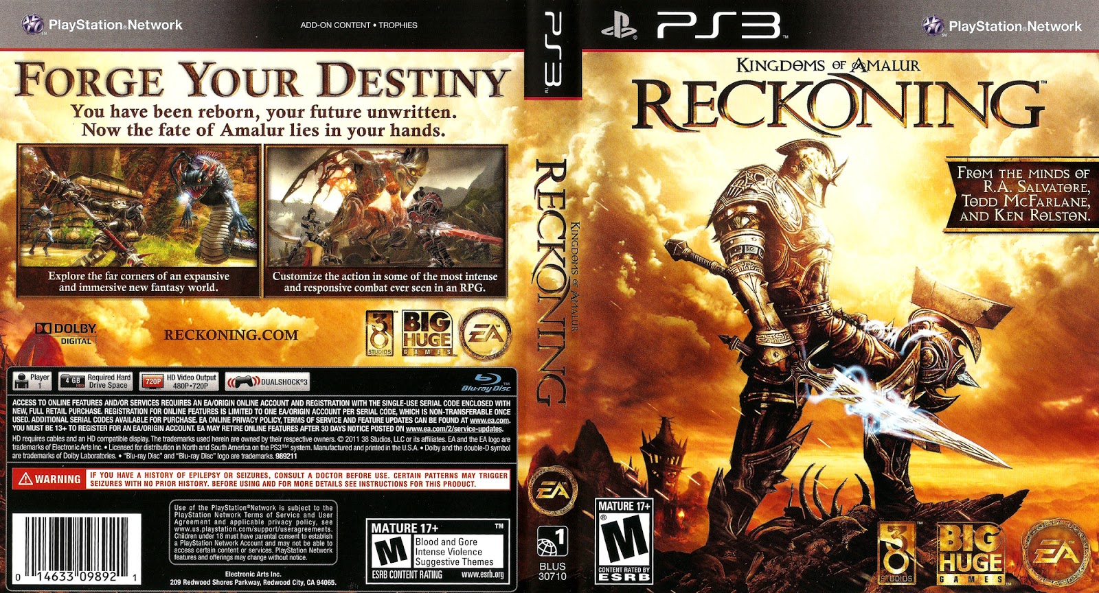 reckoning ps3 download