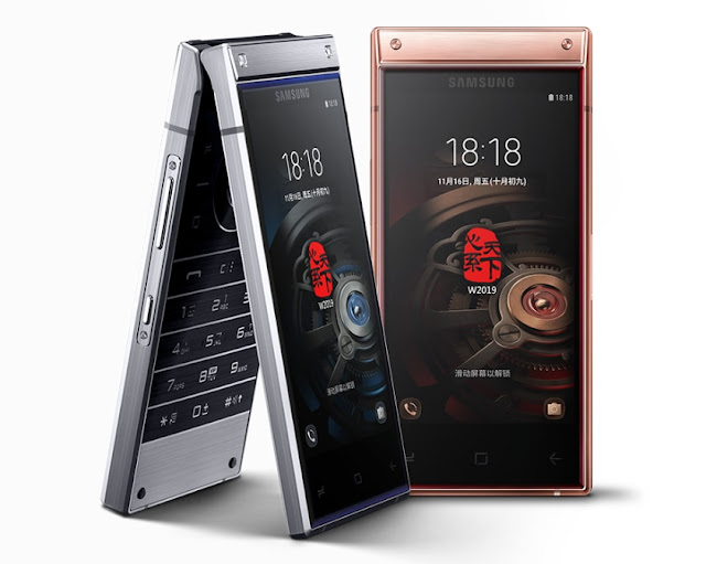 Samsung W2019 Dual Display Flip Smartphone launched Samsung W2019 Dual Display Flip Smartphone launched