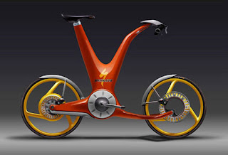 Bicicleta com design futurista - 4