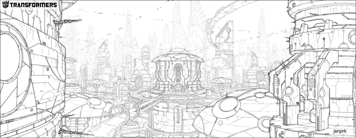 jason park: Transformers Prime Season One BGs 13