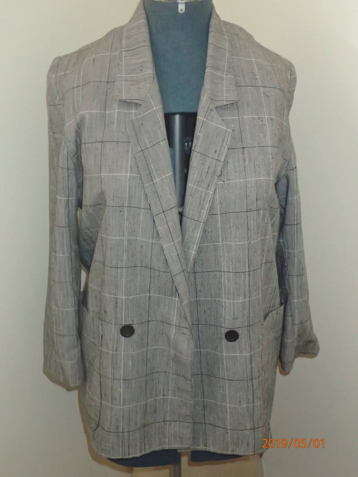 80's shoulder pad jacket