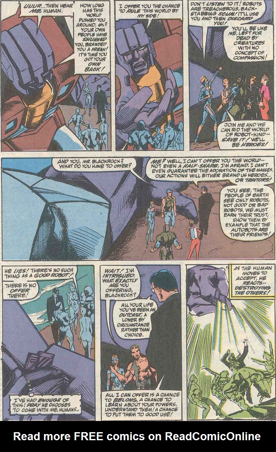 The Transformers (1984) issue 68 - Page 20