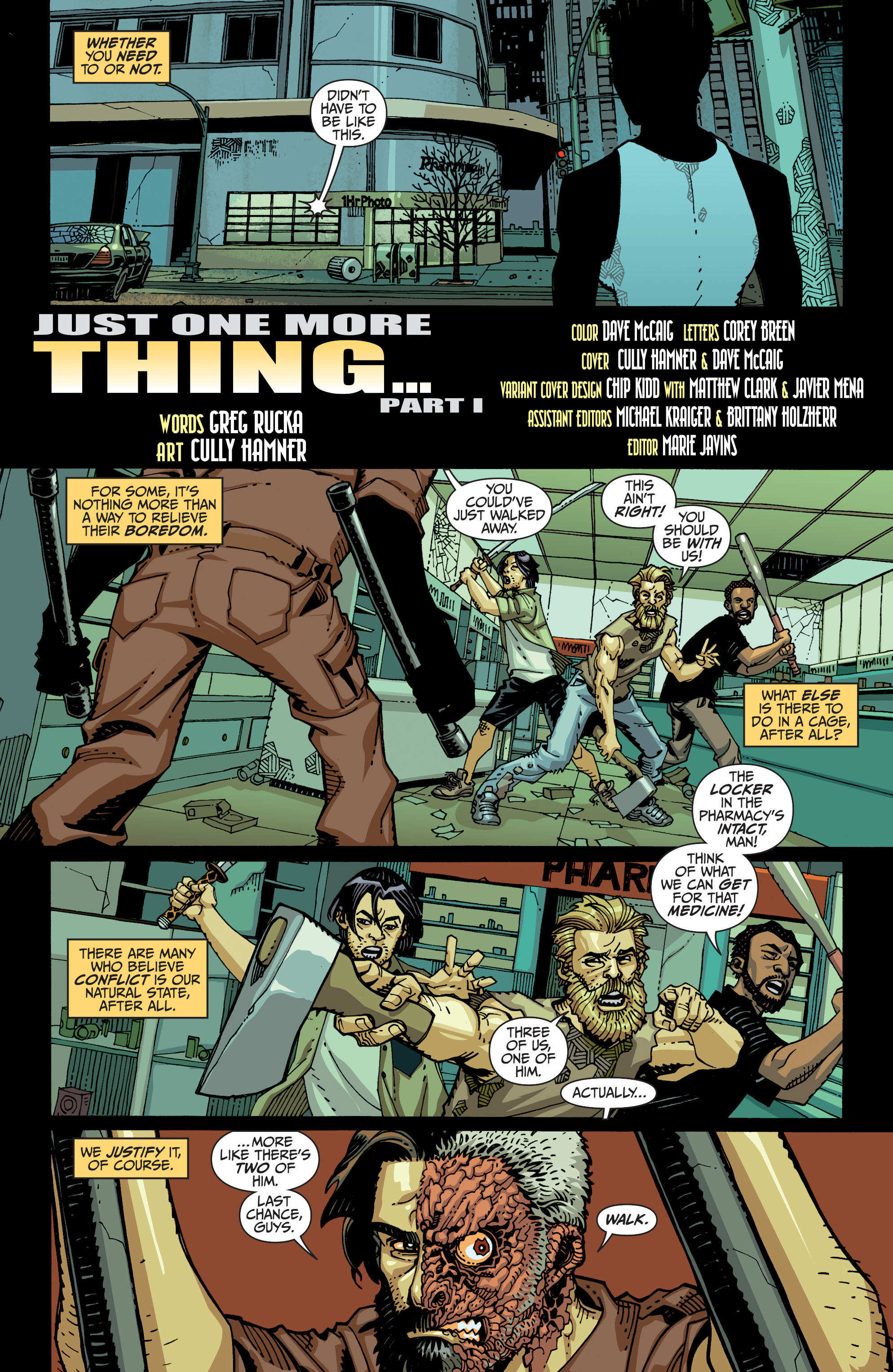 Read online Convergence The Question comic -  Issue #1 - 4