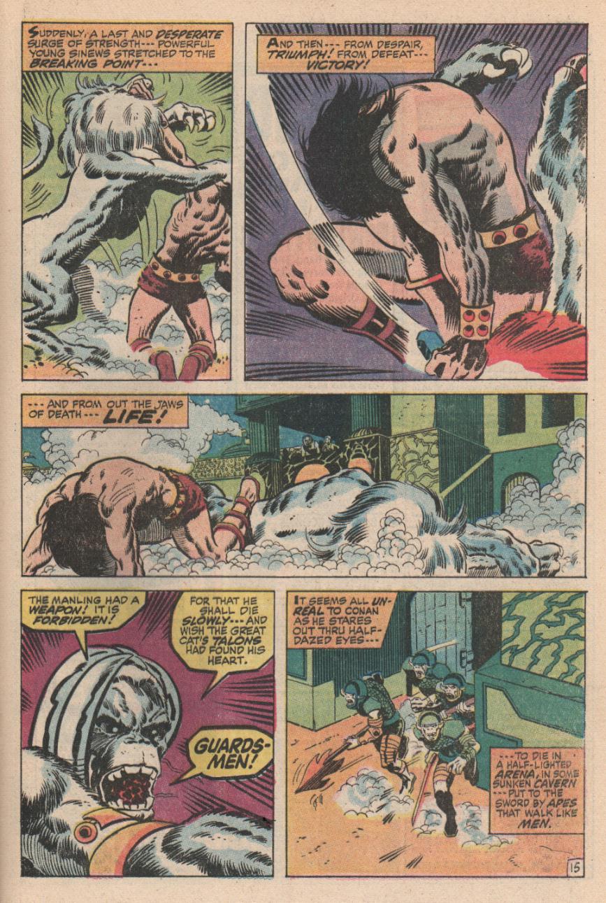 Read online Conan the Barbarian (1970) comic -  Issue #2 - 16