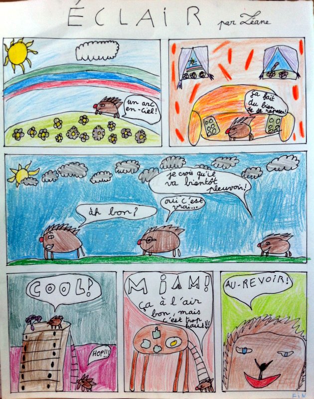 Atelier Caroline K Les BD des enfants ! Les 8/10 ans