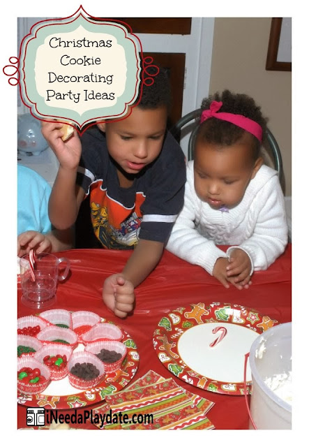 6 Secrets to a Successful Christmas Cookie Decorating Party | @MryJhnsn iNeed a Playdate