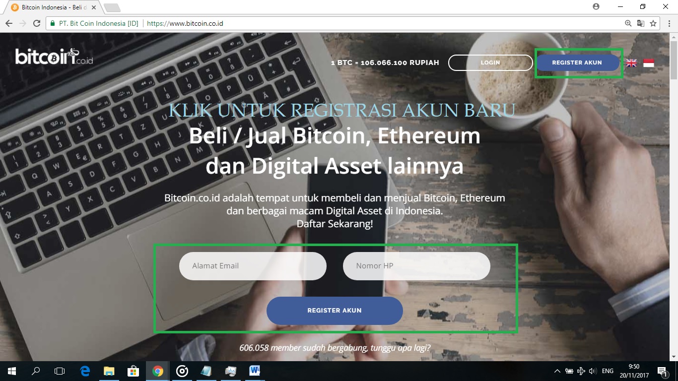 Tutorial cara membuat akun wallet dompet resmi Indodax - VIP Bitcoin Indonesia - BukaMata