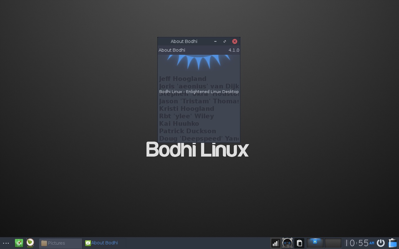 Bodhi Linux 4.1.0 screenshots