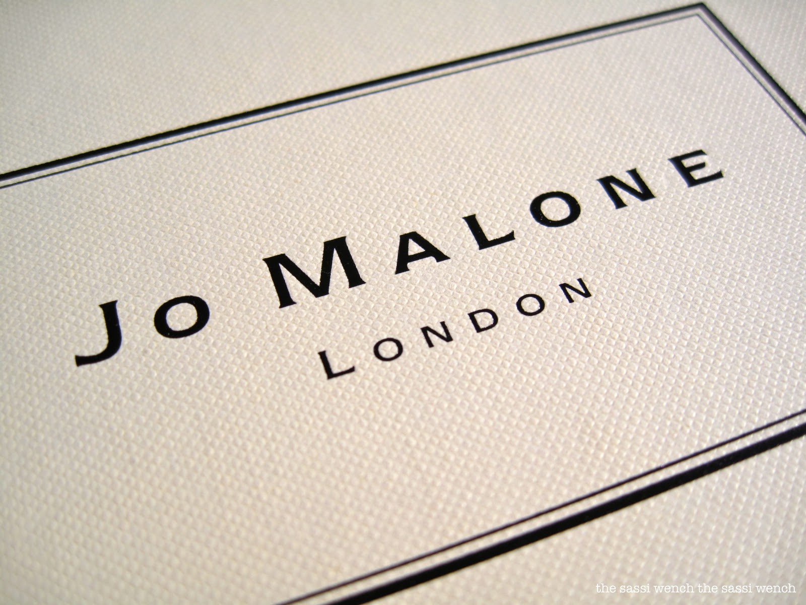 from Sassi, who lived it... Jo Malone Fragrance Combining Collection