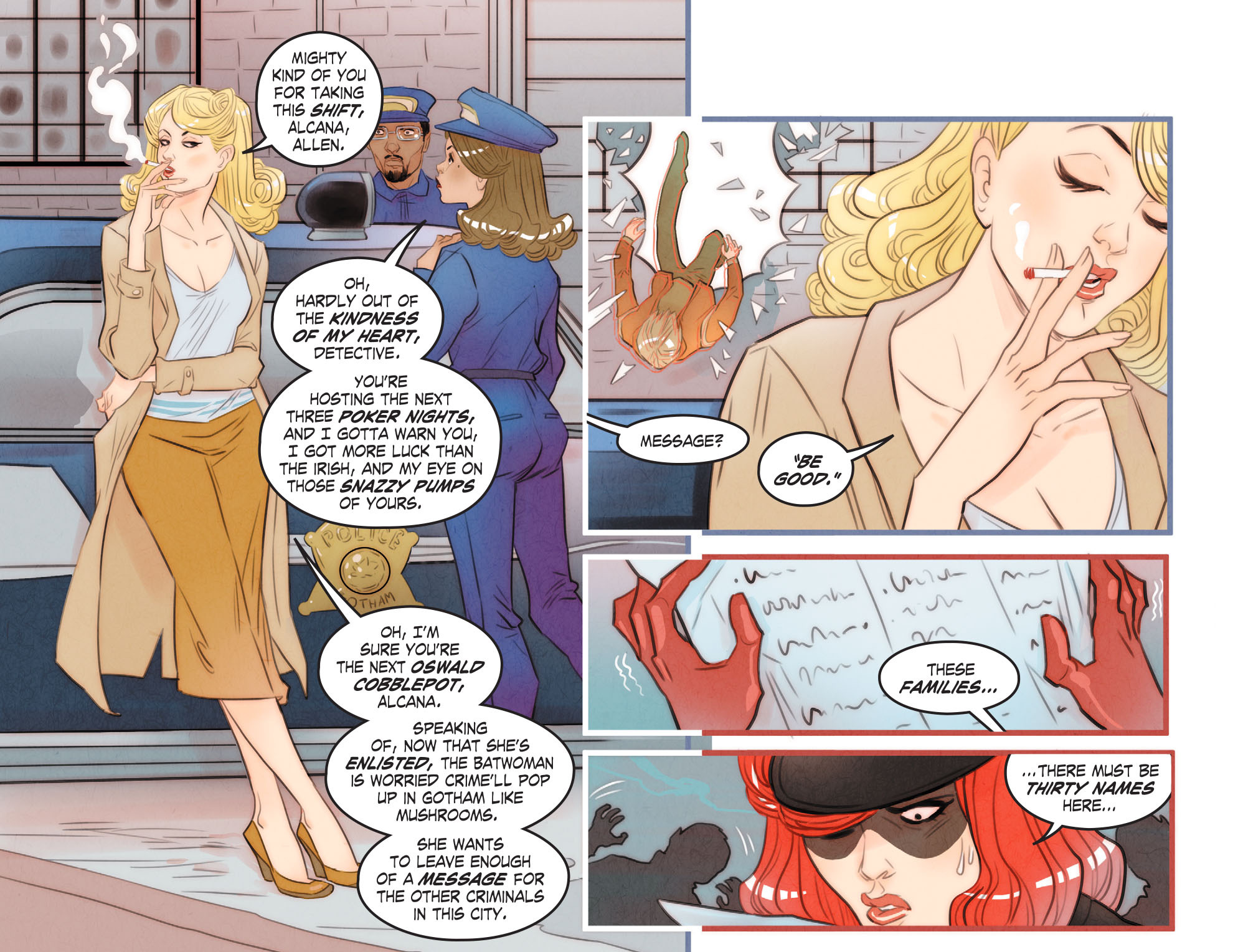 Read online DC Comics: Bombshells comic -  Issue #8 - 5