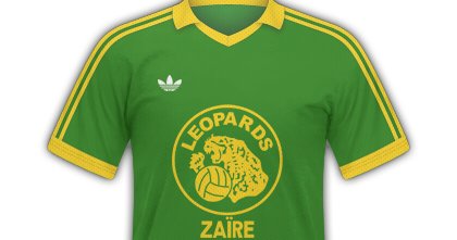 PDR Camisas: Zaire Home 1974 / Adidas