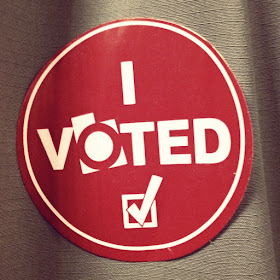 I Voted Sticker