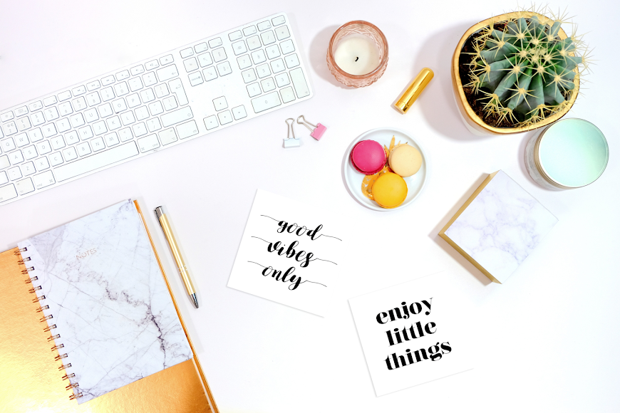 12 kart do zdjęć flatlay do druku