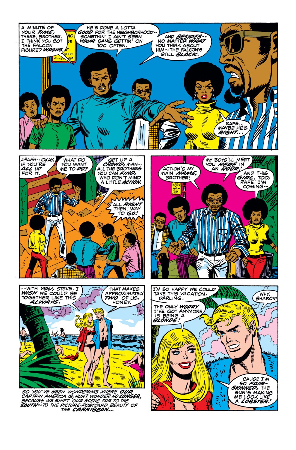 Read online Captain America (1968) comic -  Issue #154 - 7