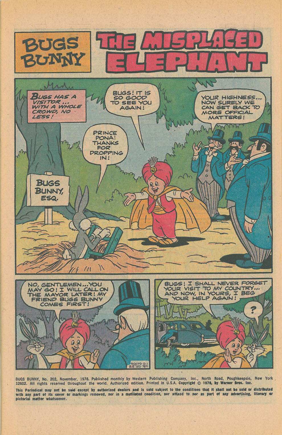 Read online Bugs Bunny comic -  Issue #202 - 3
